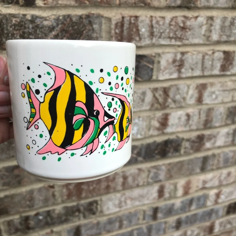 Colorful Fish Design Mug Florida